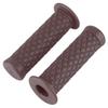2 шт 22 мм TPU мотоциклетный руль ручки аксессуары(коричневый)