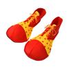 Halloween Clown Cosplay Costume Kit Wig Red Nose Gloves Vest Tie Shoe Men Women Adults Party Stage Performance Clown Dress-up Prop Clothes Accessories