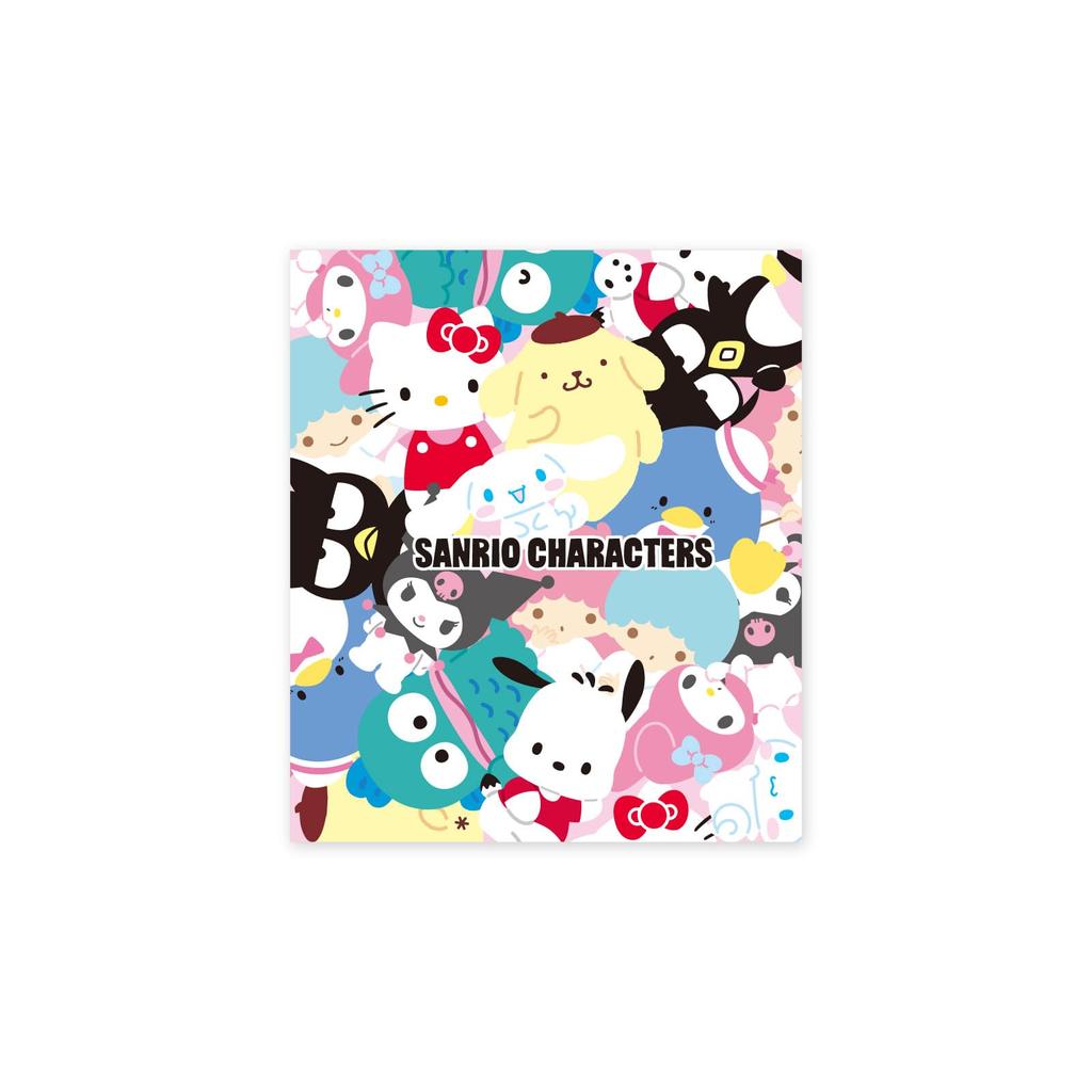 Hello Kitty Sanrio Characters Stainless Steel Earrings Half Hoop Both [White Clover] (2 Pieces/for Ears) SAST-P005SV