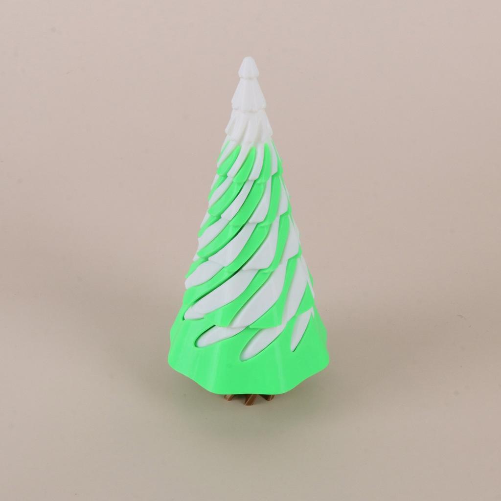 3D-печатная игрушка для декомпрессии, вращающаяся спиральная проникающая скульптура для снятия стресса и беспокойства