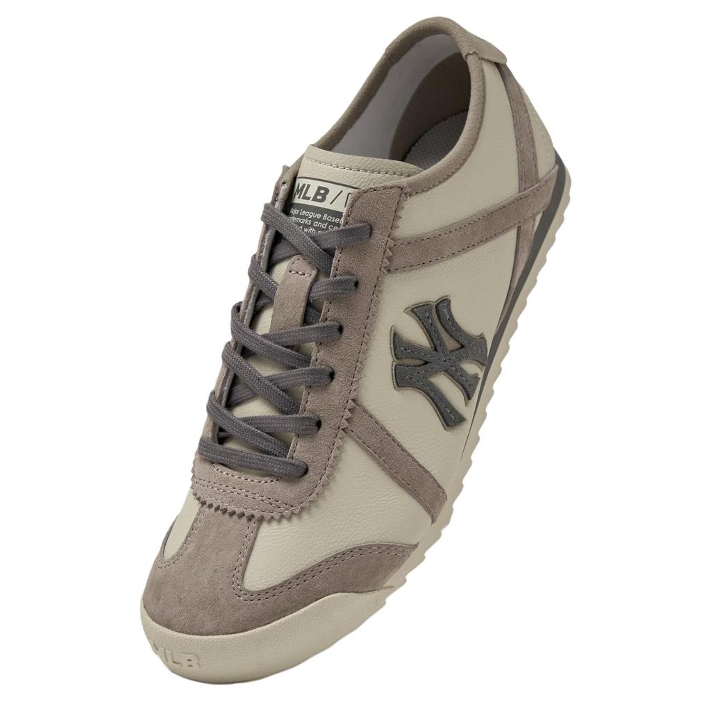 MLB New York Yankees Low top Casual Shoes Unisex Beige 3ASXEE16N-50WHS