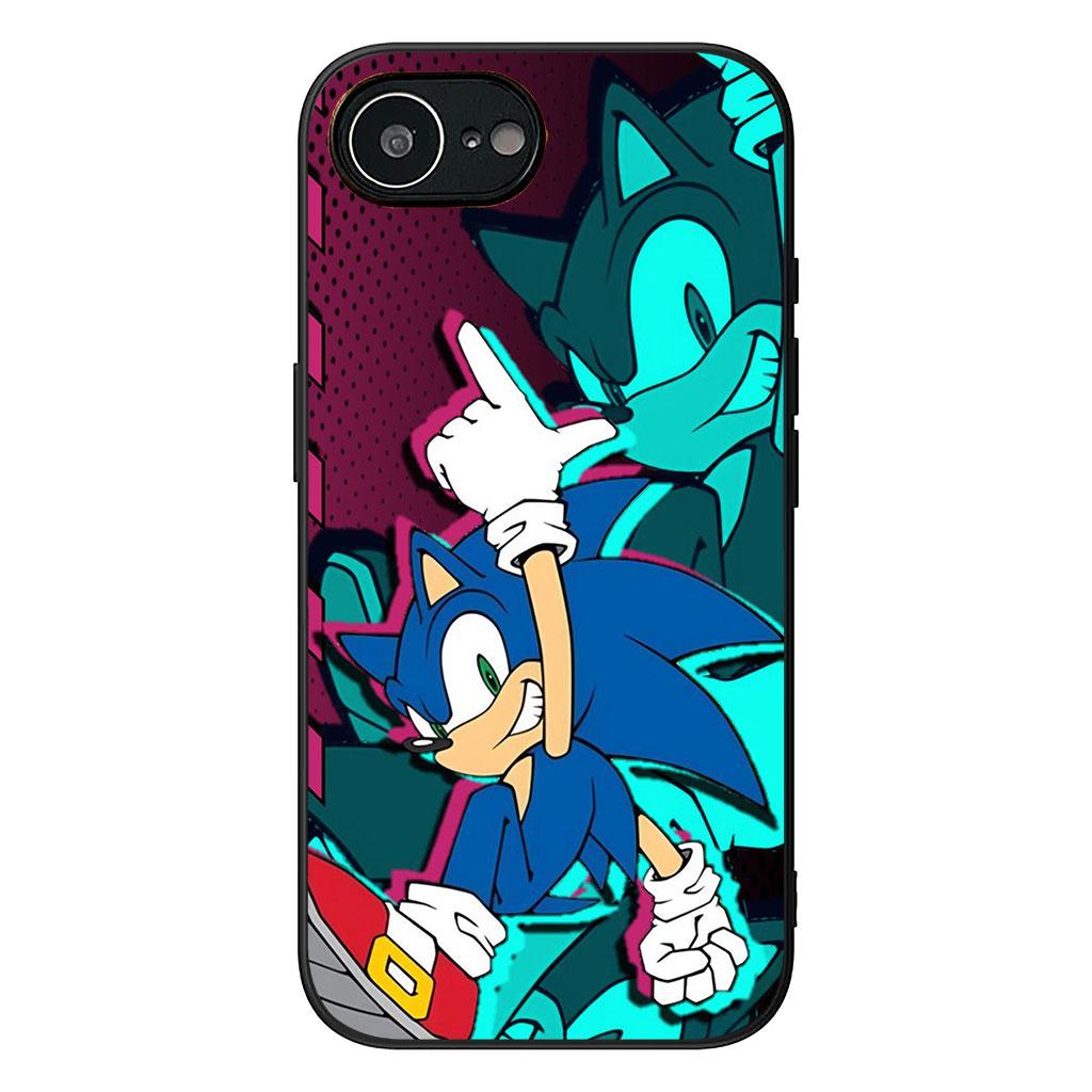 for Samsung Galaxy Note 20 Ultra 10 8 9 S10 Plus Lite S8 A70 A24 A25 S10E A21S A37 A57 A55 A7 Case S-Sonics Hedgehog S-Shadows