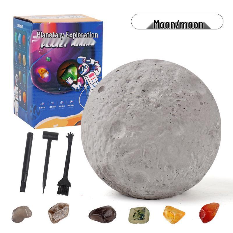 Браслет из драгоценных камней «Восемь планет», ручная работа, археологические раскопки, развивающая игрушка