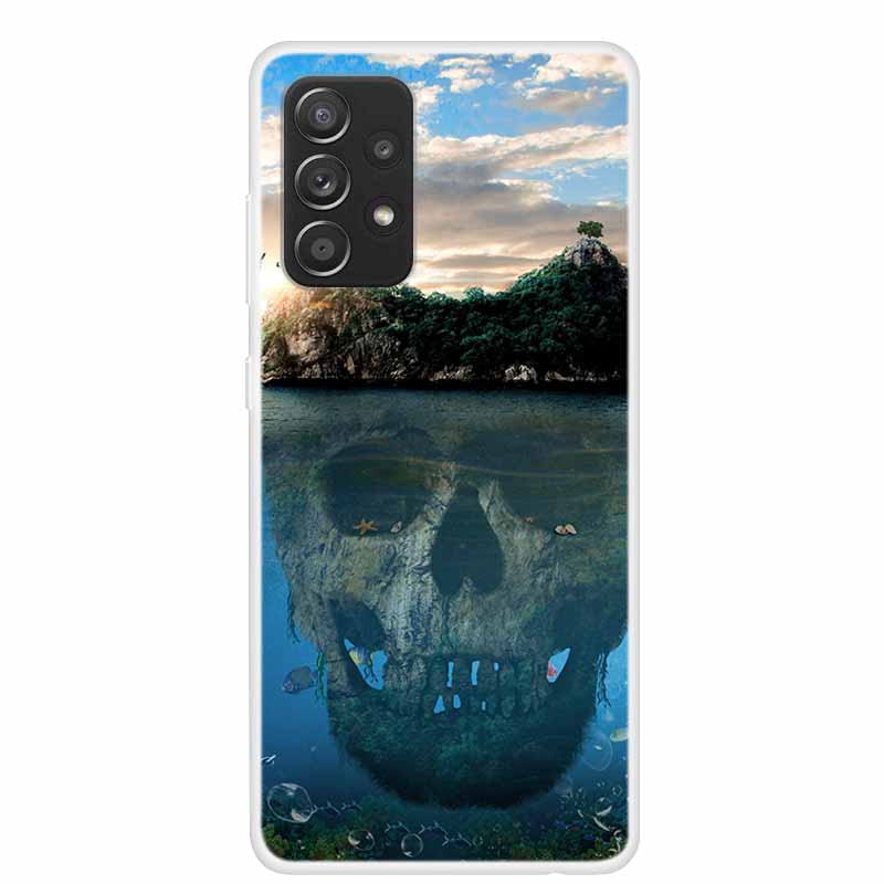 Чехол для телефона Samsung A13 4G, крутой painted чехол, силиконовый мягкий чехол для телефона Samsung Galaxy A13 A 13 Cover Coque 6.6'' Fundas