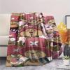 1 шт. Плед из фланели с рисунком Тони Тони Чоппера из One Piece. Подходит для всех сезонов. Для домашнего декора. Тепло и комфорт. Подарки. Праздничный подарок.