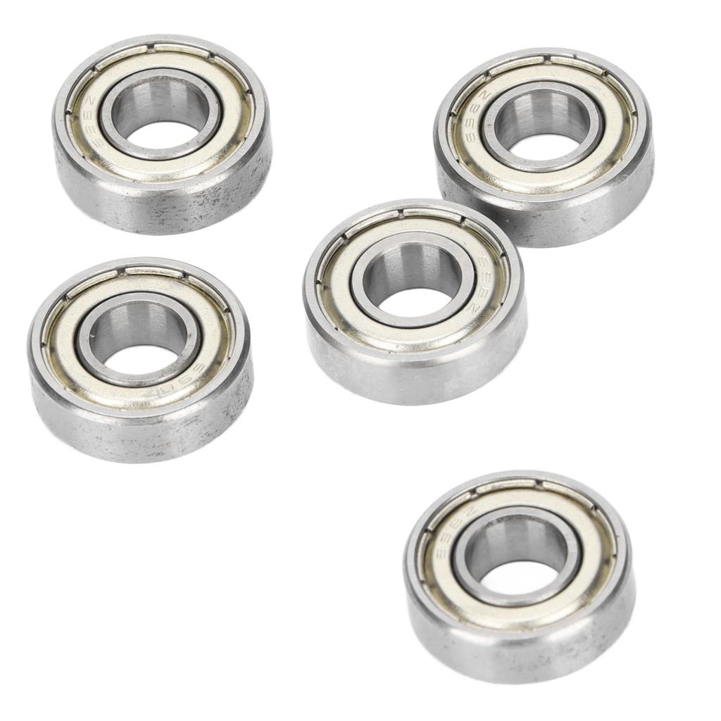 10 шт. Шариковый подшипник с глубоким желобом Высокоскоростной Двусторонне уплотненный Радиальный шариковый подшипник 698Z 8 мм ID 19 мм OD 6 мм