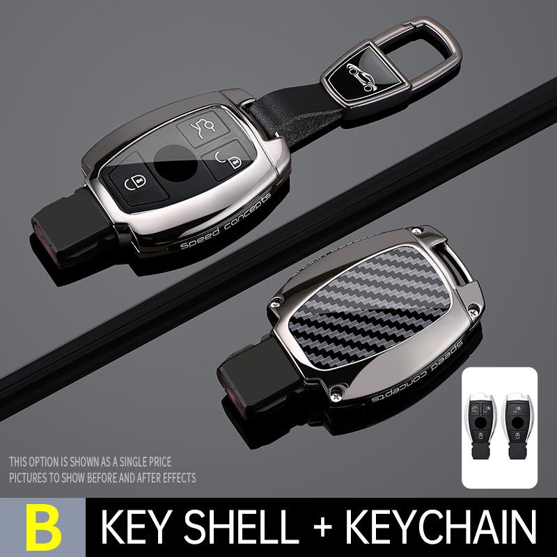 Protective Cover for Mercedes C-Class GLA E260 W204 SLK Old Model Key Shell Remote