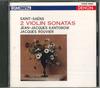 CD ROUVIER, KANTOROW - Saint Saens 2 Violin Sonatas COCO9552 COLUMBIA Japan Classical Used