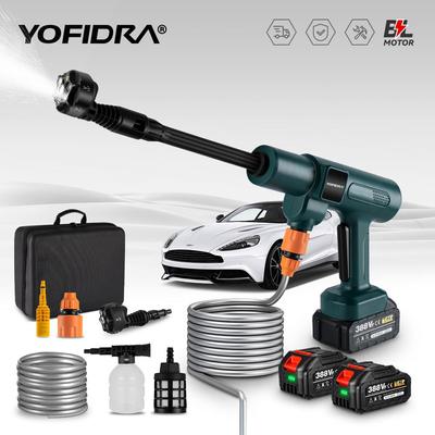 217PSI Бесщеточная электрическая мойка высокого давления 6в1, водяной пистолет для мойки автомобиля, аккумулятор Makita 18 В, садовые инструменты для распыления воды