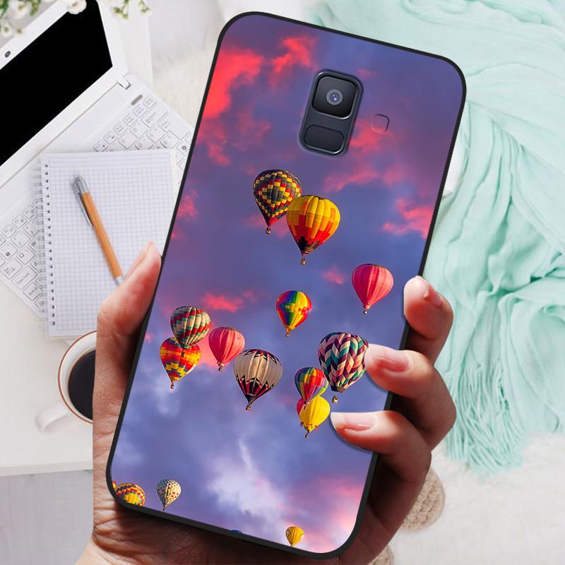 Для Samsung Galaxy A8 Plus 2018 Чехол Черная Крышка Лев Волк Силиконовые Мягкие Задние Чехлы Для Samsung A8 2018 A530 A530F Чехол для телефона