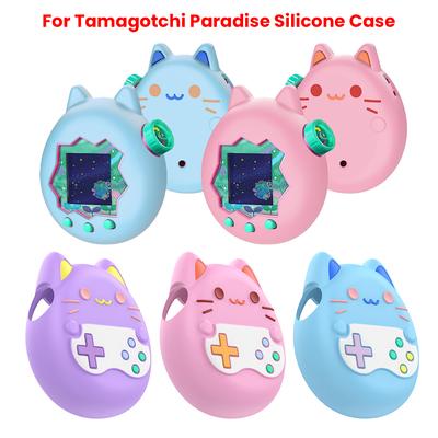 Для Tamagotch Paradise Силиконовый защитный чехол Защита от царапин Мягкий чехол из жидкого силикона Чехол для виртуального электронного питомца