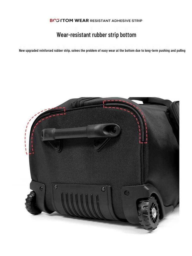 PGM Golf Aviation Bag: Hard Shell, Wheeled Travel Bag for Men & Women – Anti-Collision & Anti-Extrusion.