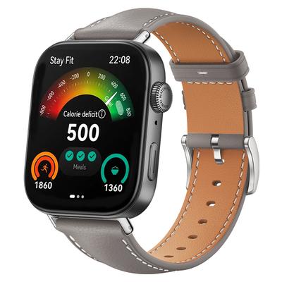 Для Huawei Watch Fit 4/Watch Fit 3 Ремешок из натуральной коровьей кожи Тонкий ремешок для часов