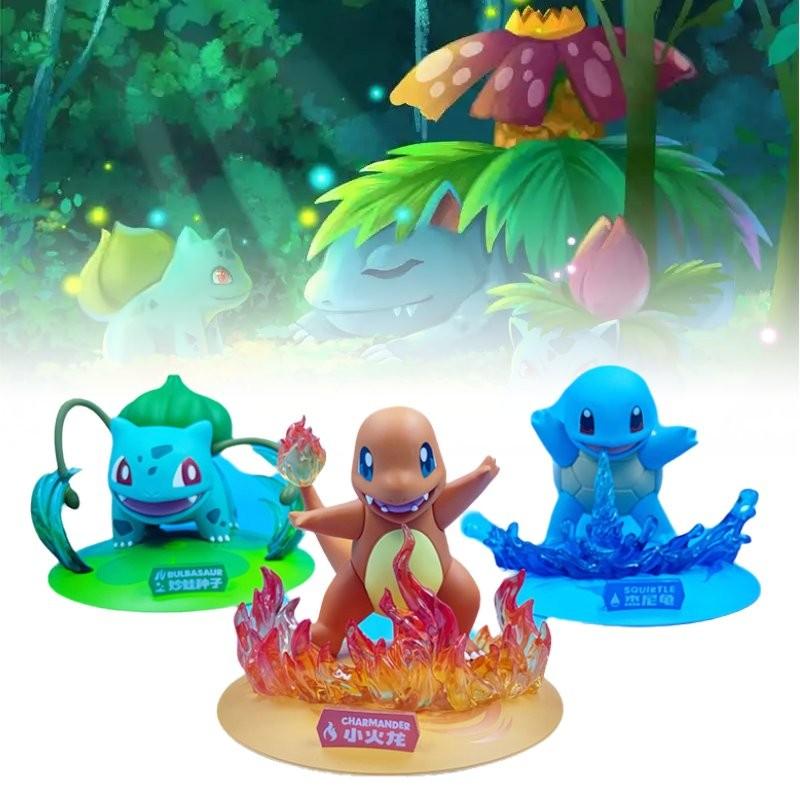 Bulbasaur Charmander Squirtle Toy Model Child Christmas Decoration Gift