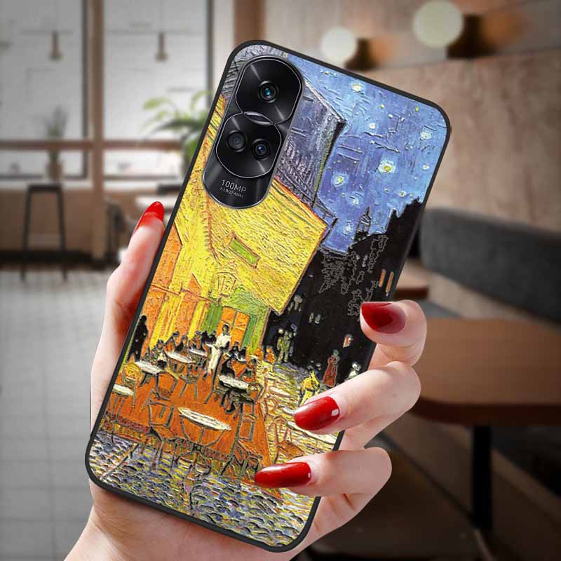 Чехол для Honor 90 Lite 5G 3D Цветочный Рельефный Тиснение Силиконовый Задний Чехол Для Honor 90 Чехол Honor90 Pro 90Pro 90Lite Мягкий Защитный