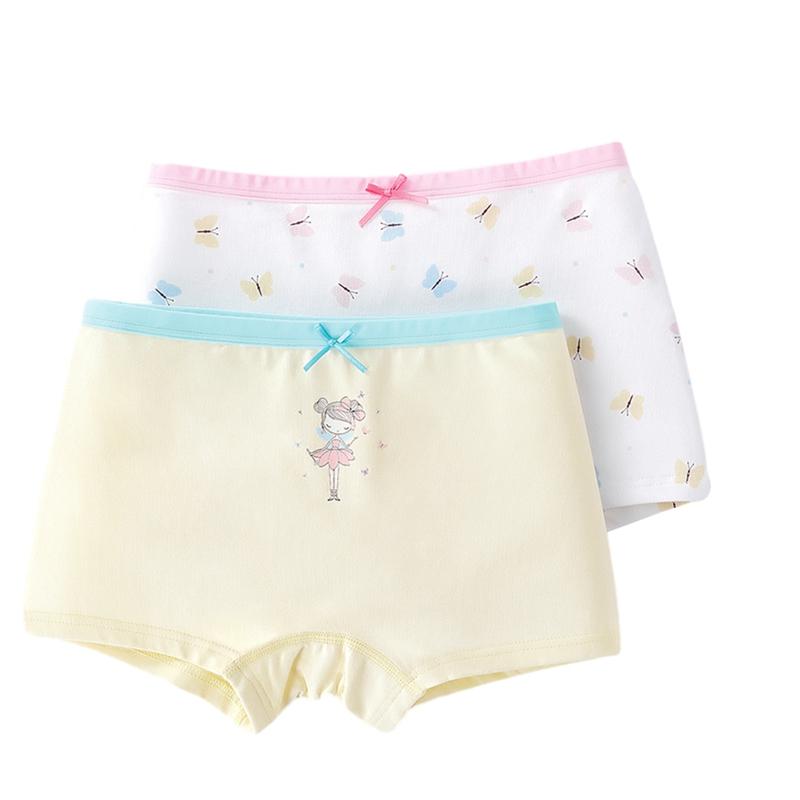 Трусы для девочек, хлопковые трусики, детское нижнее белье