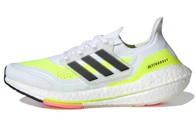 UltraBoost 21 Wmns 'Белый Солнечно-Желтый' Женские FY0401