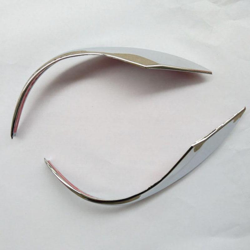 For Toyota Yaris Vitz 2017 2018 ABS Plastic Chrome Rear Side View Rearview Mirror Cover Trim Car