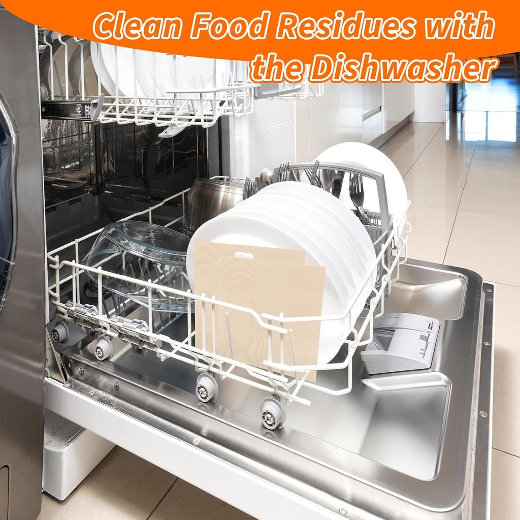 12 Pack Non-Stick Toaster Bags Grilled Cheese Toaster Bags Reble 3 Sizes Washable Heat Resistant for Sandwich Chicken Grilled Cheese Panini Snacks