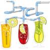 DIY Pipe Straw Kit, 30 Pcs DIY Crazy Fun Straws Connectors Novelty Straws, Create Your Own Fun & Funky Straw for Party Beverage