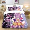 K-Pop Истребители демонов Комплекты постельного белья Евро Односпальный Одеяло Покрывало Пододеяльник Наволочка 2-3 предмета Комплекты Детский Взрослый Размер