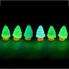 10pcs/Set Micro Landscape Xams Tree Miniatures Cute Noctilucent Christmas Ornaments  Tabletop
