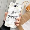 FHNBLJ Gold Pink Glitter Marble Phone Case Cover for Samsung J4 PLUS J7PRO J5 J6 J7 PRIME J7 Neo 2016 2018 J8