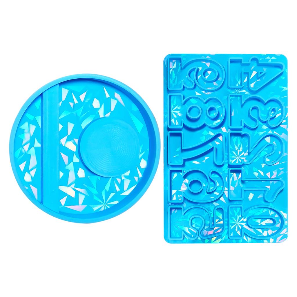 3D подсвечник силиконовая форма декоративная цифра подставка для свечи формы гипсовый подсвечник форма украшения дома формы