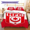 Постельное белье с узором Hallescher FC, Комплект с одеялом, Пододеяльник, Наволочка, Домашний подарок на день рождения (1 пододеяльник + 2 наволочки, без наполнителя)