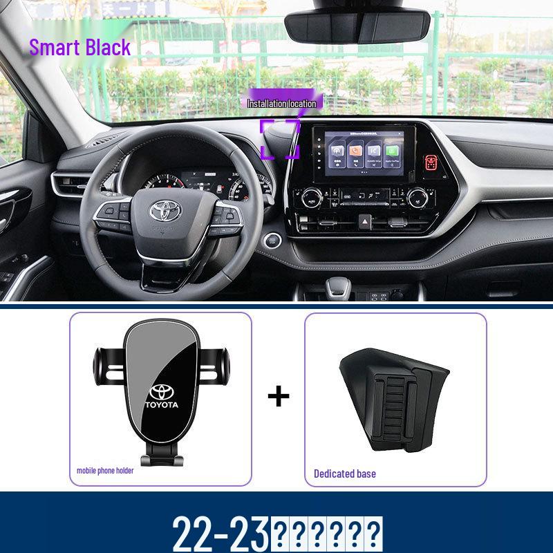 Универсальные держатели для телефона в автомобиль для вентиляционных отверстий Toyota Highlander