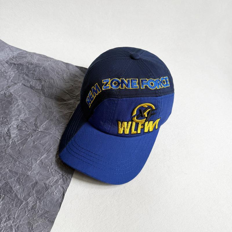 Fashion Hat American competition grade function color matching embroidery letter baseball cap men and women personality street hip hop trendy brand