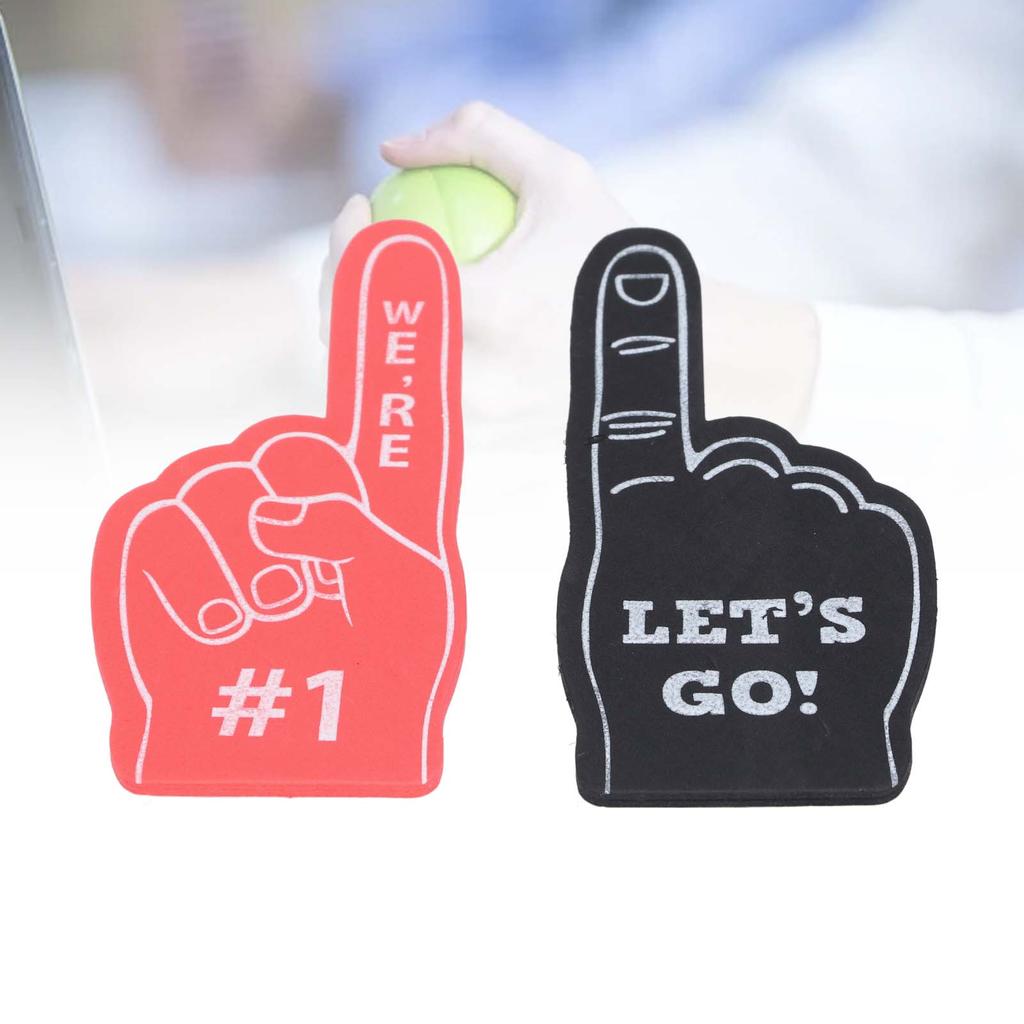 30pcs Foam Finger for All Scenes Exciting Vibrant Colors Birthday Party Supplies Cheering Foam
