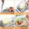 with Stainless Steel Wire Egg Slicer Heavy Duty Egg Cutter Strawberry Slicer  Tomato