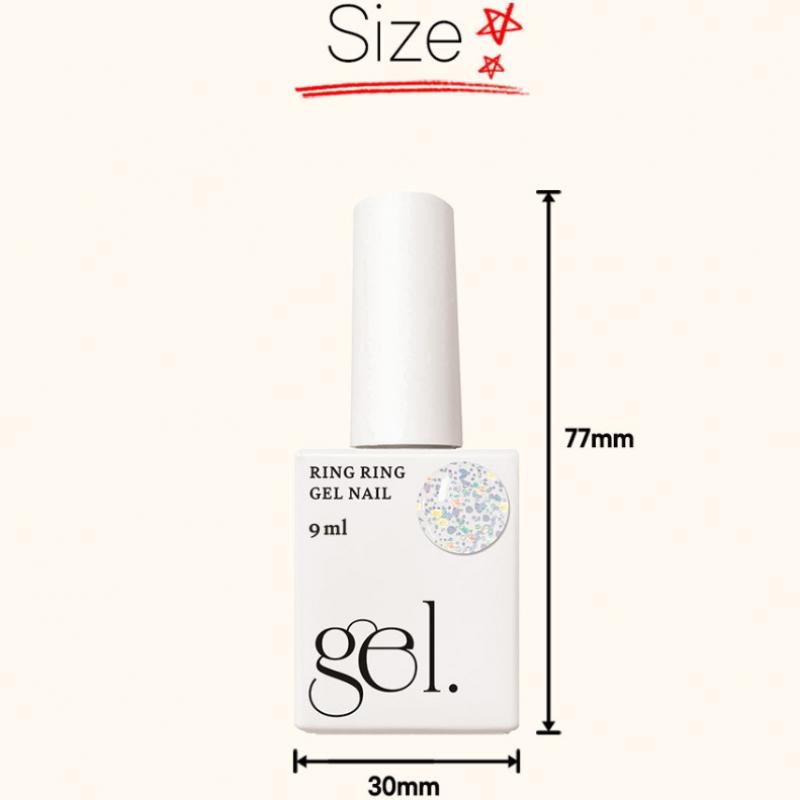 Daiso Ringling One Step Gel Nail 9ml Pale Pink