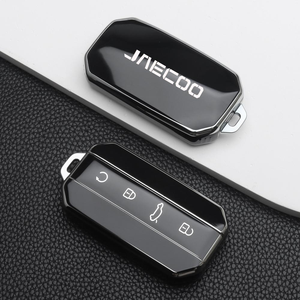 Мягкий чехол-брелок из ТПУ для ключа автомобиля, полный чехол для Chery Jaecoo J5 5 2025 2026, защитный кейс-держатель для брелока, автомобильные аксессуары