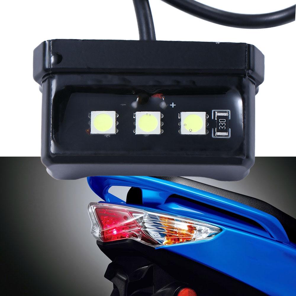 Mount Lighting Motorcycle Accessories License Plate Light Decorative Lamp Tail Light LED Light