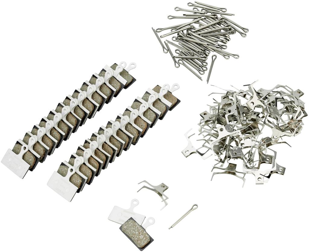 SHIMANO Дисковая тормозная колодка G05A для Resin Workshop EBPG05ARXCS Полуфабрикат (50 пар)