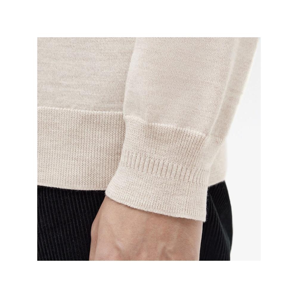 Fred Perry [genuine] Fred Perry [sharp] Long Sleeve Classic Knit Shirt  X23  Afpm2434535 X23 qzgAfpm2434535 X23