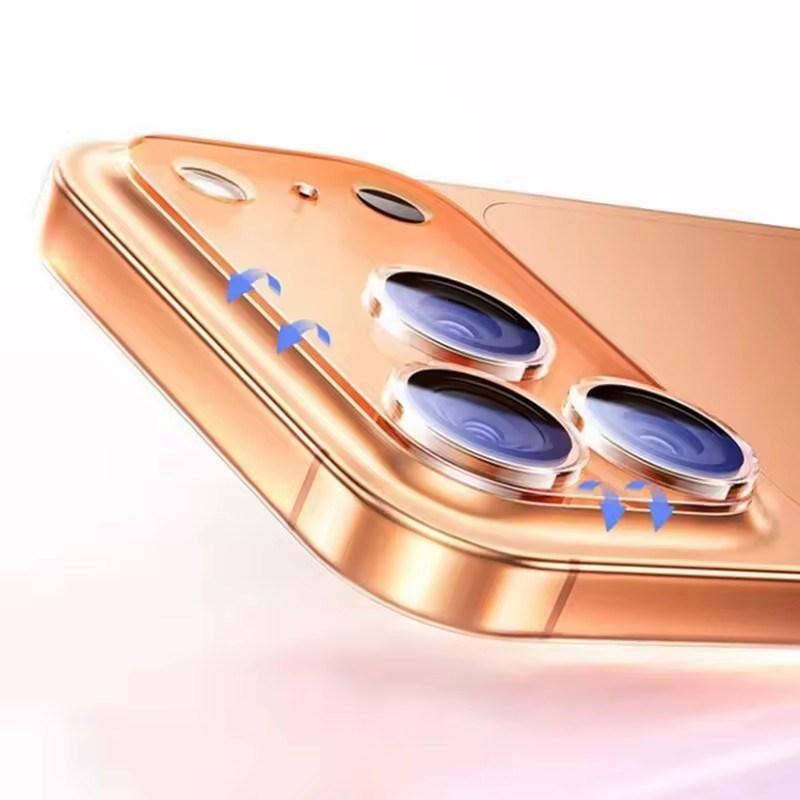 3D Curved Camera Lens Glass For iPhone 17 Pro Max 17 Air 16 15 14 13 12 11 Pro Max Plus Mini Full Cover Camera Lens Protector for iPhone Lens Glass