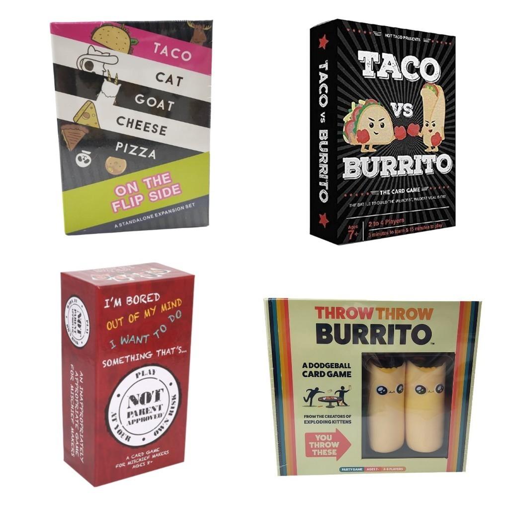 И Яркий Тако Кот Санта Печенье Классическая Карточная Игра Для Детей И Семей**