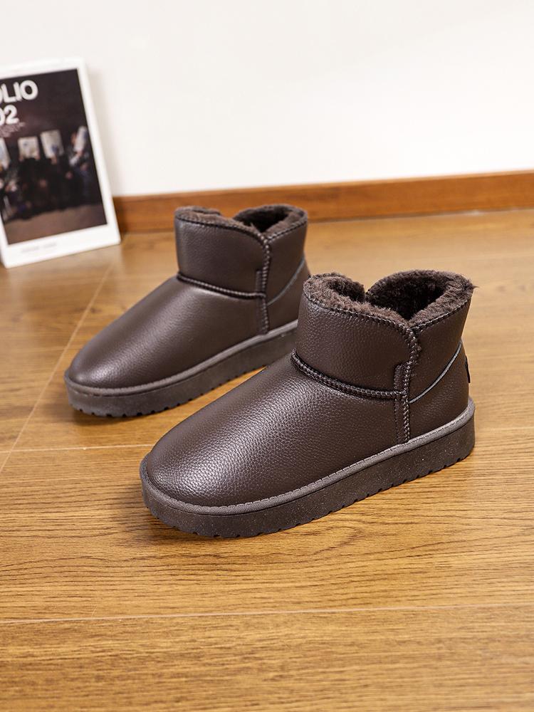 Мужские ботинки зимние высококачественные нескользящие ботинки флисовые для сохранения тепла ботинки 2024 новые мужские зимние ботинки уличные водонепроницаемые зимние ботинки