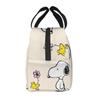Сумка для ланча Snoopy с застежкой-клипсой и компактная и портативная термоизолированная сумка-тоут для ланча, экологичная унисекс сумка-тоут для поездок на работу или 13 см