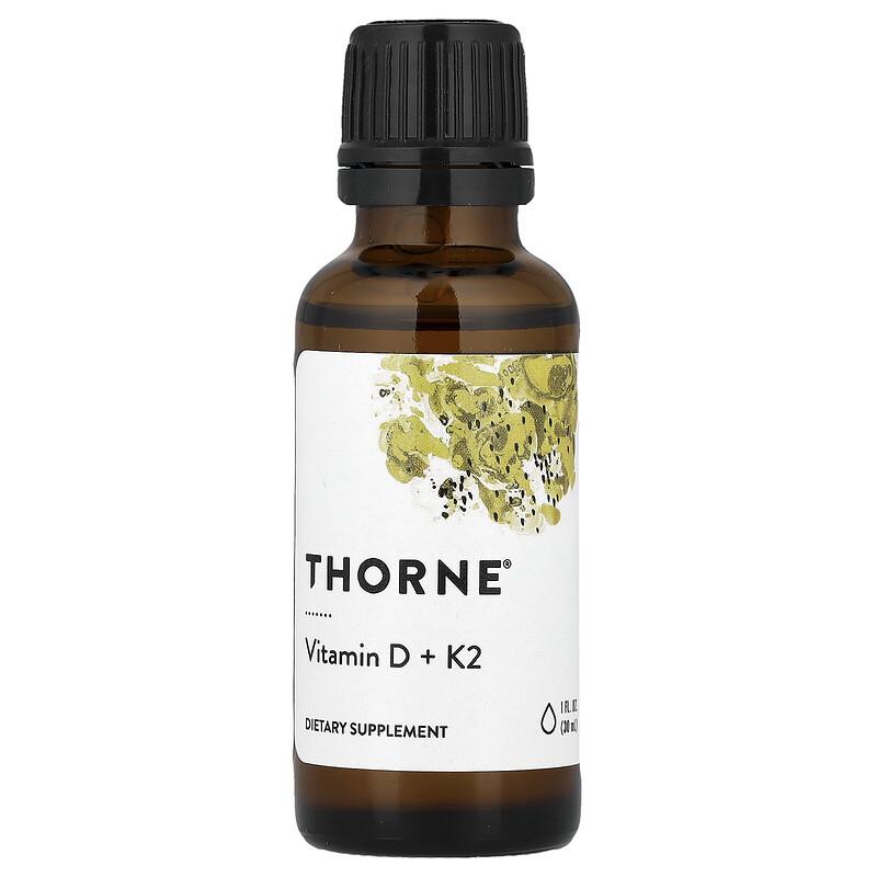 Vitamin D + K2, 1 fl oz (30 ml)