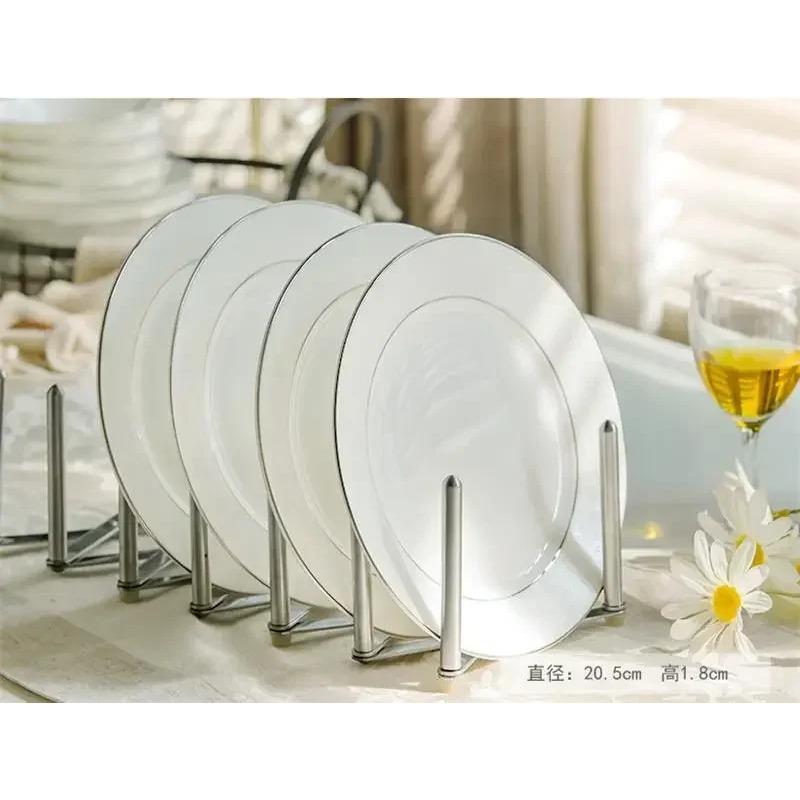 8 дюймов, белые костяные фарфоровые тарелки, эмалированная фруктовница, китайская фарфоровая тарелка, керамическая столовая посуда, принадлежности для ресторана