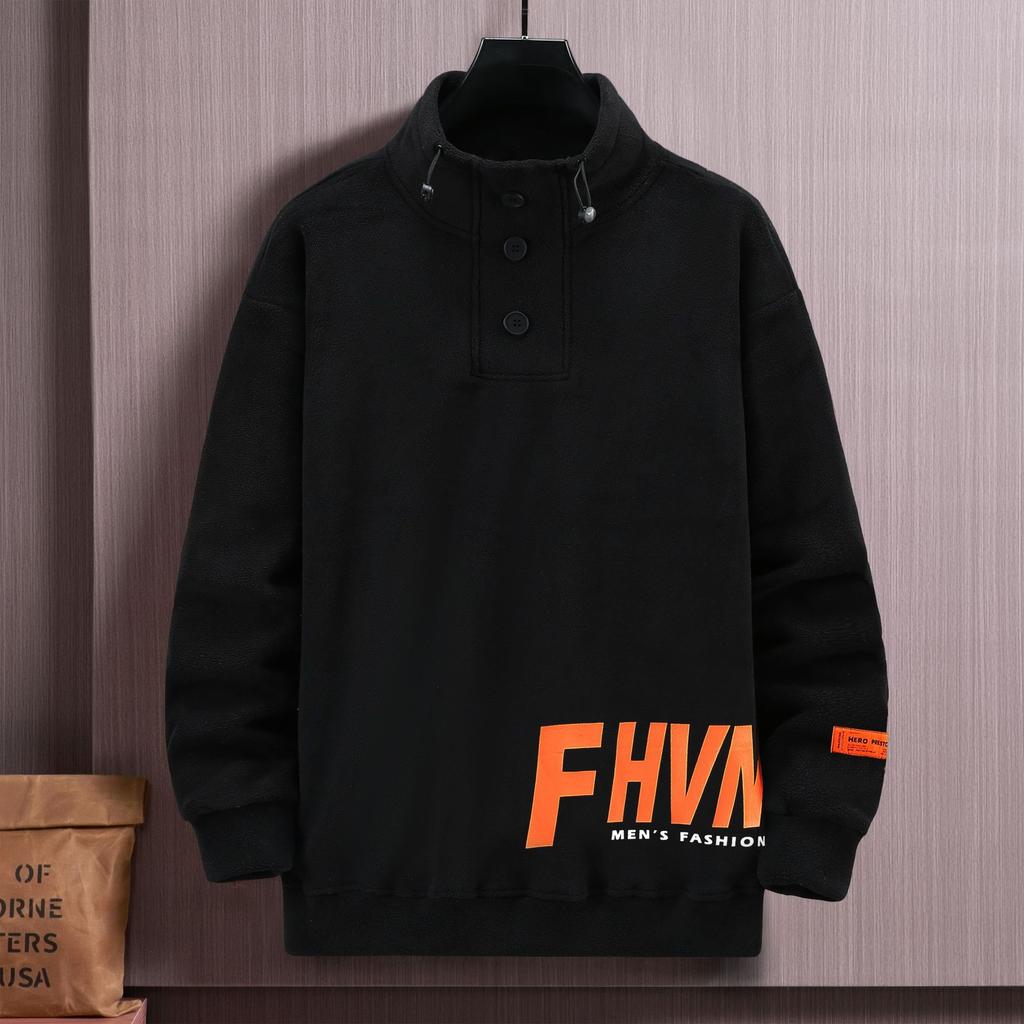 Плюс размер 11XL Мужская Осенняя Зимняя Теплая Толстая Толстовка Стойка Воротник Толстовки Мужская Мода Повседневный Пуловер