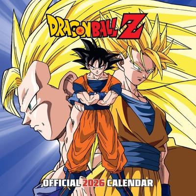 Dragon Ball Z Квартальный настенный календарь на 2026 год