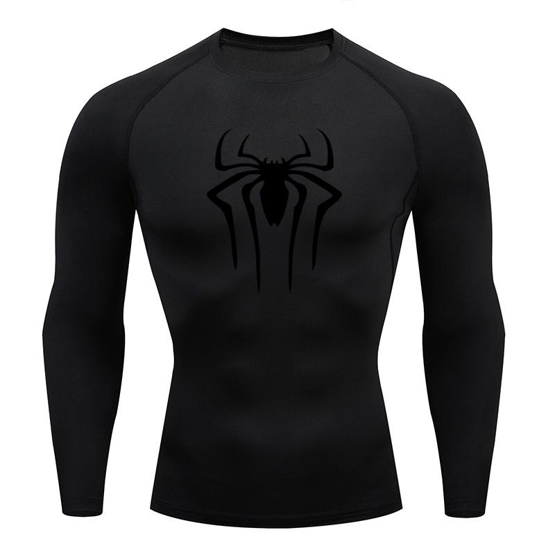 New Compression Shirt Men Fitness Gym Super Hero Sport Running T-Shirt Rashgard Tops Tee Quick Dry Short Sleeve T-Shirt for Men