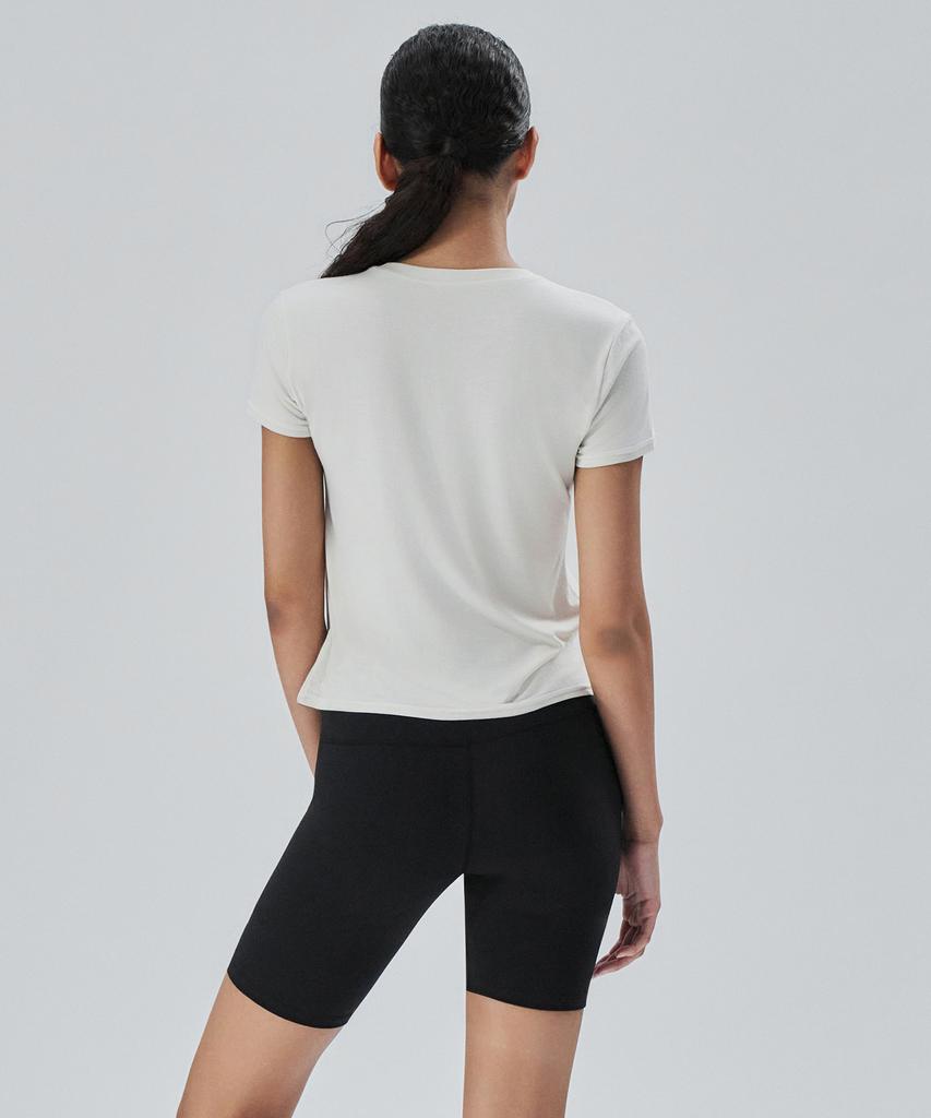 CITYBREEZE ACTIVE Active Airy Short Sleeve T-Shirt_Ivory