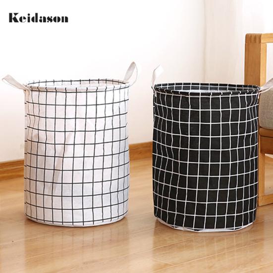 Складная водонепроницаемая корзина для одежды Puntos большой вместимости с квадратной ручкой для хранения белья