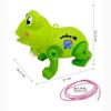 С музыкальной проекцией электрическая лягушка электрическая электрическая тяга веревка лягушка игрушки детский подарок